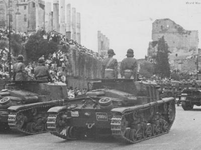 Semovente M41 da 75/18 military parade in Rome 2