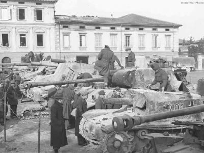 Captured StuG 42 201