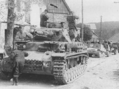 Panzer IV and Semovente da 47/32 of Ordnungspolizei Slovenia 1944