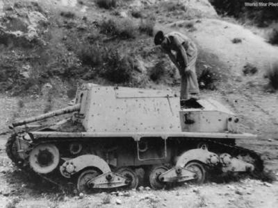 Abandoned Semovente da 47/32 1943 2