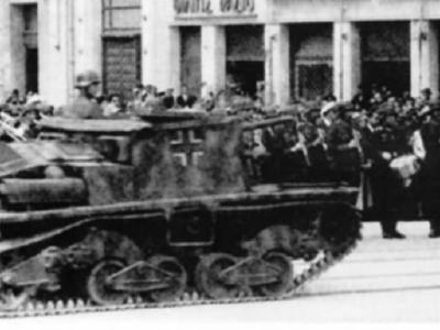 StuG L6 of SS-Pol Regiment 18, Athens 23 May 1944