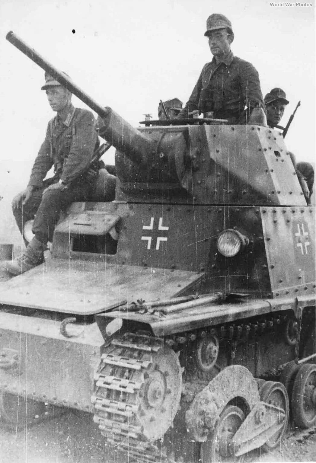 German L6/40 Albania September 1943