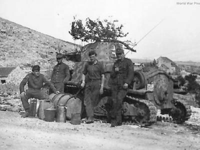 L6/40 Croatia 1944