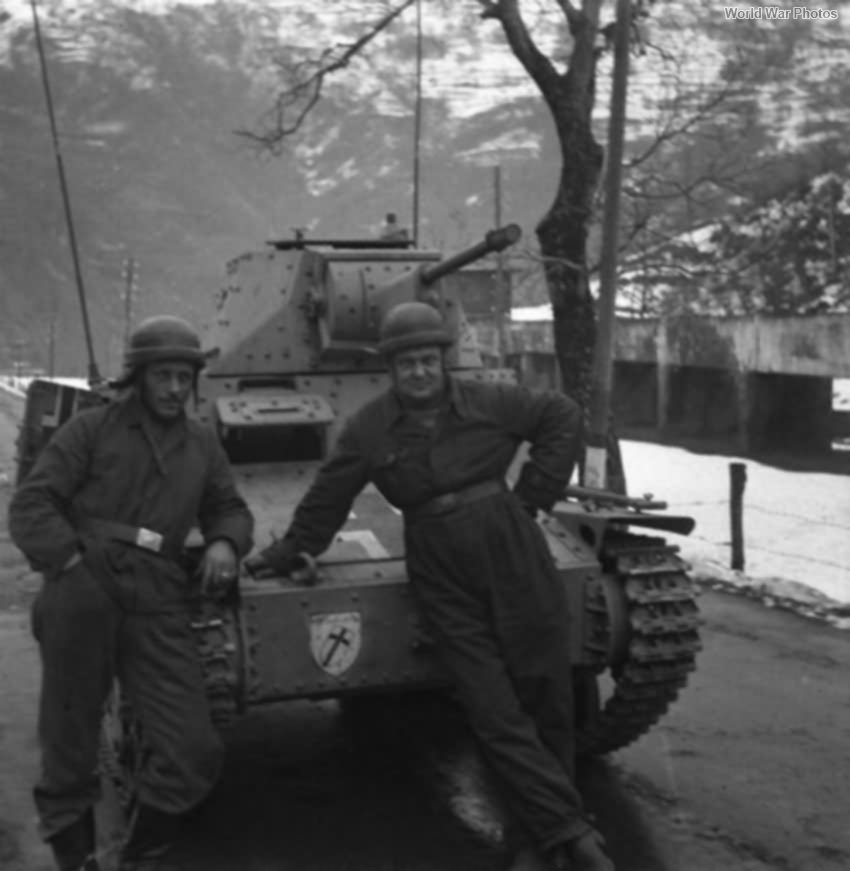 PzKpfw L6 733(i) of the Luftwaffe unit 1