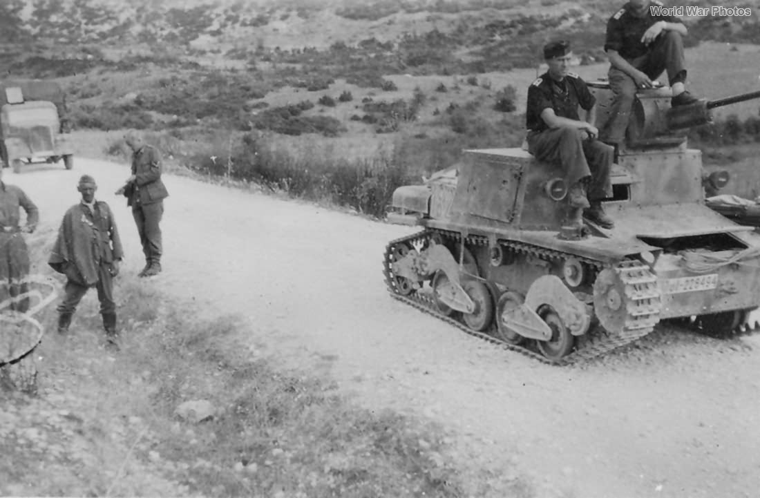 PzKpfw L6 733(i) Pol-228494 of the Ordnungspolizei