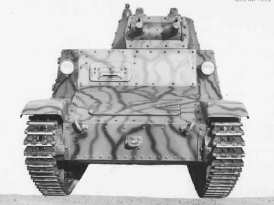 Protototype L6/40 1938 front view
