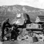 Destroyed L6/40 Italy 1944