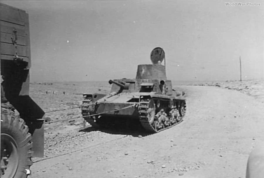 Captured M11/39 near Fort Pilastrino