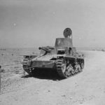 Captured M11/39 near Fort Pilastrino