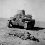 Dead Italian tanker lies next to M11/39