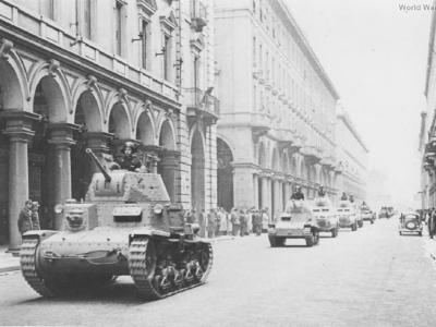M13/40 of the G.N.R. RSI Milan 1944