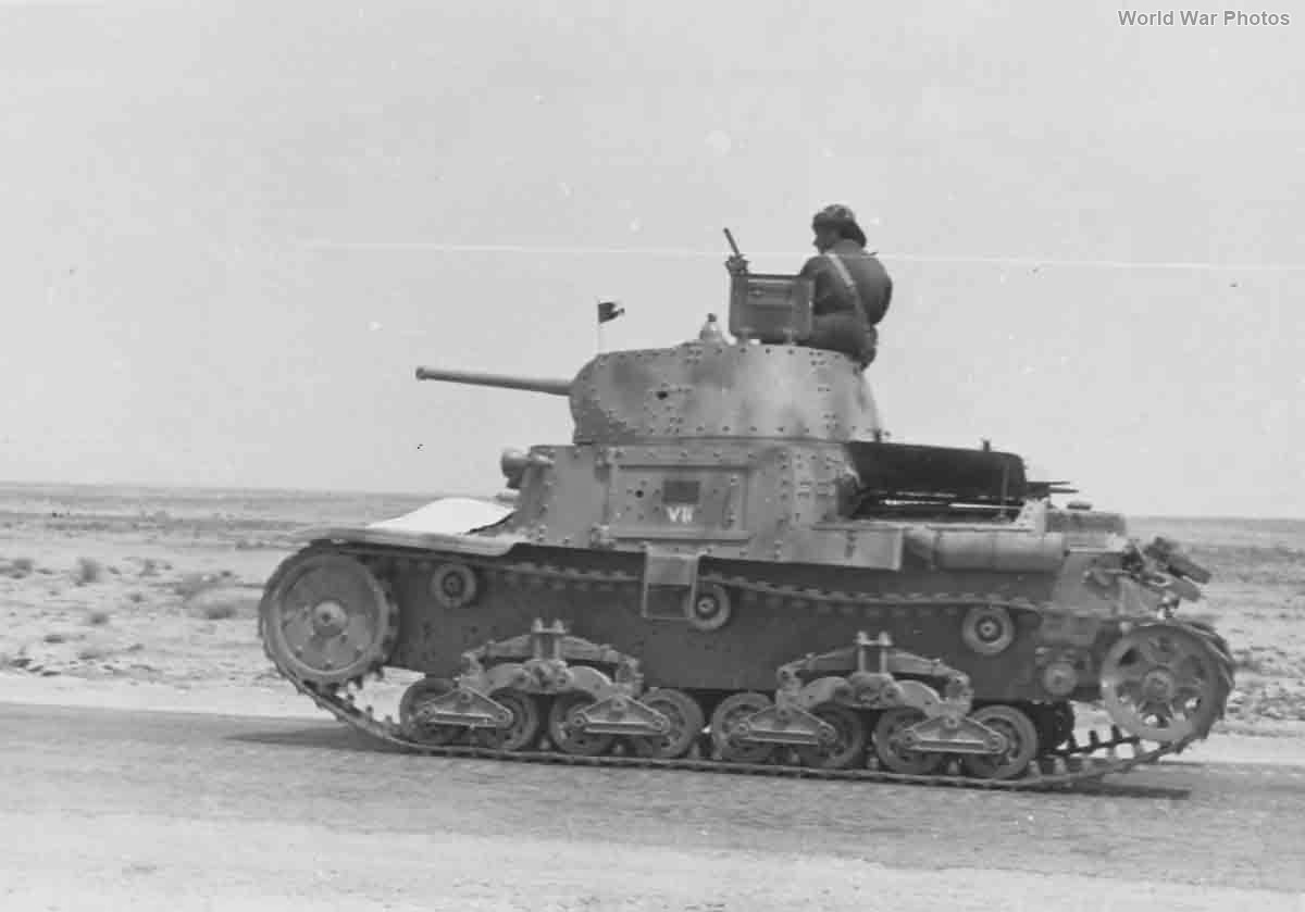 M13/40 of the VII Battaglione carri Africa