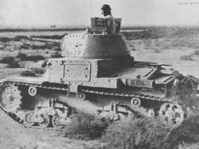 M13/40 in the North African desert