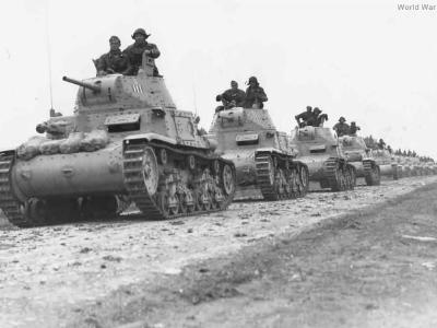 M13/40 mid Ariete Division Bengasi