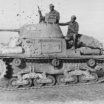 M13/40 moving quickly over rough terrain