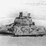 Carro Armato M14/41 dug out