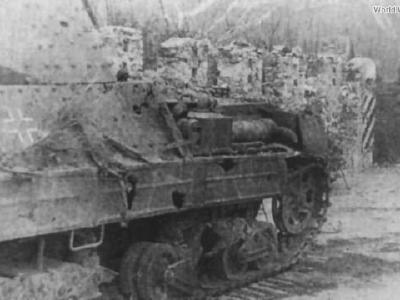 Destroyed Panzerkampfwagen P40 737(i) 3