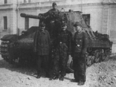 Panzerkampfwagen P40 737(i) of Waffen SS