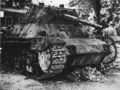 Destroyed Panzerkampfwagen P40 737(i)