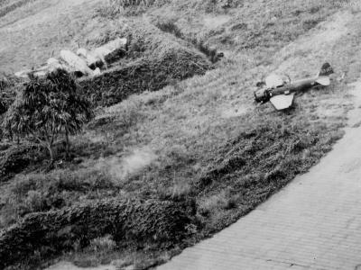 Ki-46 and A6M 53-157 of the 253 Kokutai at Rabaul 2 November 1943