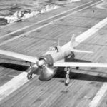 A6M2 take-off during the Battle of Santa Cruz