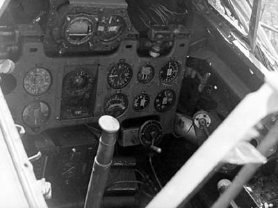 cockpit of a Japanese Mitsubishi A6M3 Papua 1943