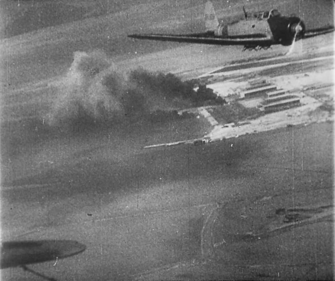 B5N from Shokaku during the attack on Pearl Harbor near NAS Kaneohe