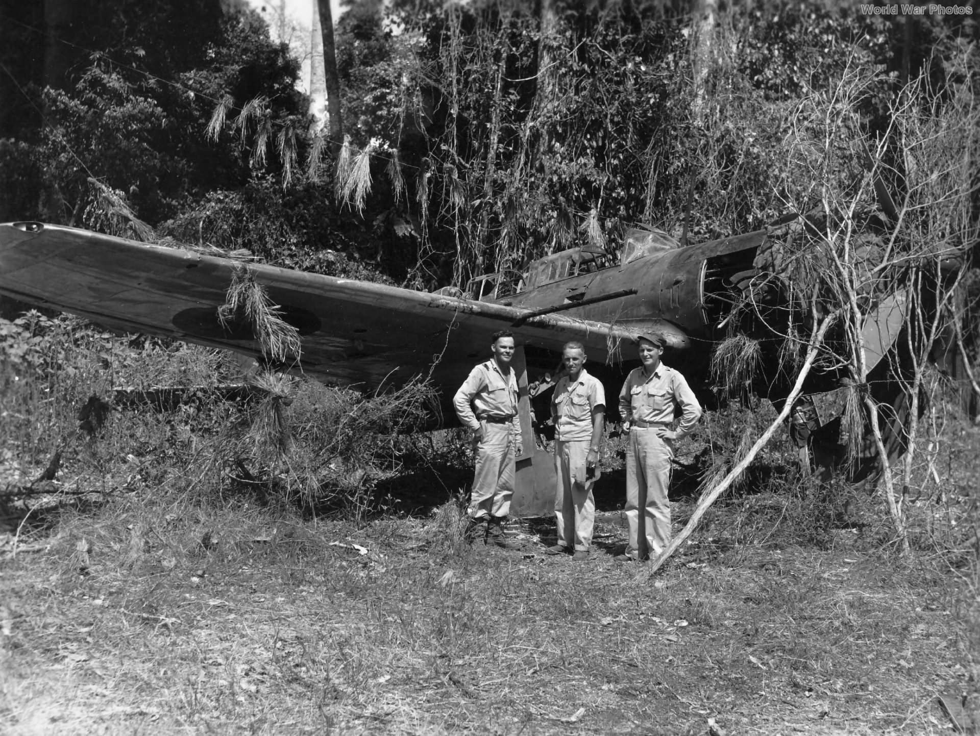 Wreck of the B6N Tenzan
