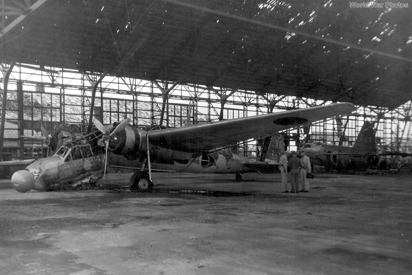 G3M and G4M wrecks Isinomaki Airfield September 1945