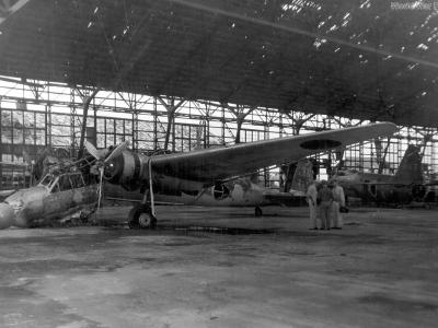 G3M and G4M wrecks Isinomaki Airfield September 1945