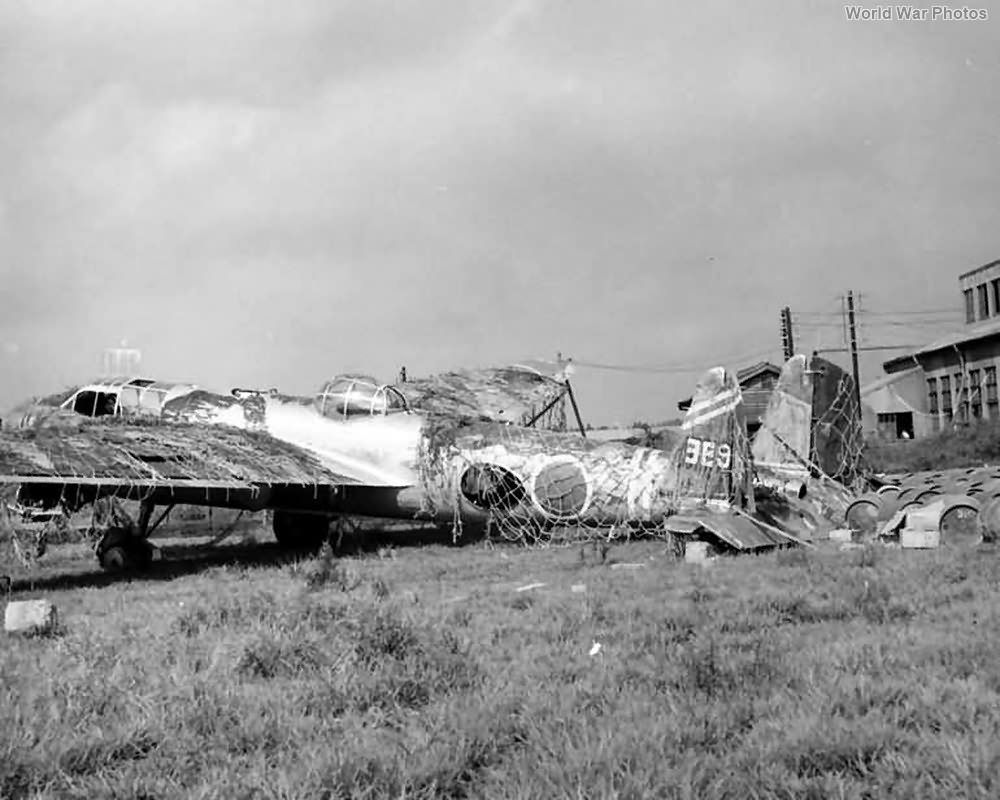 Mitsubishi G3M Nell 90 of the Yokosuka kokutai 1945