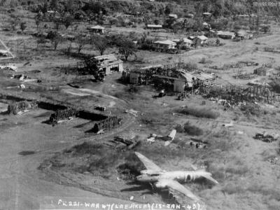 Betty on Lae Airdrome 18 January 1943