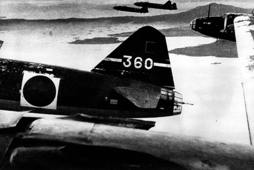 G4M1 Betty bomber ‚360’ of 705 Kokutai