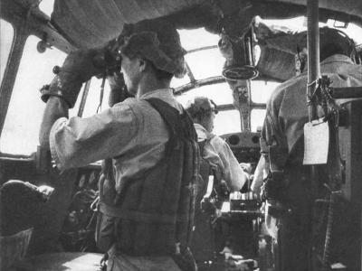 G4M1 bomber cockpit
