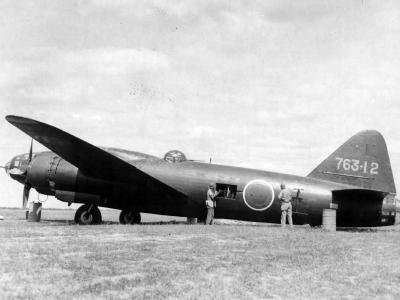 Mitsubishi G4M2 Betty 763-12 on Clark Field