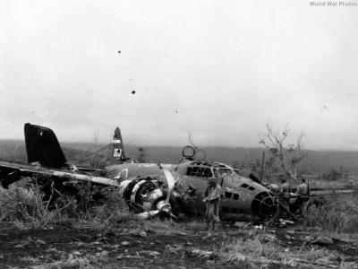 Wreck of G4M Cape Gloucester December 1943
