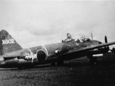 Mitsubishi G6M1-L2 coded X902 of the 3. Kokutai