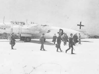 Mitsubishi G6M Betty Ie Shima August 19, 1945