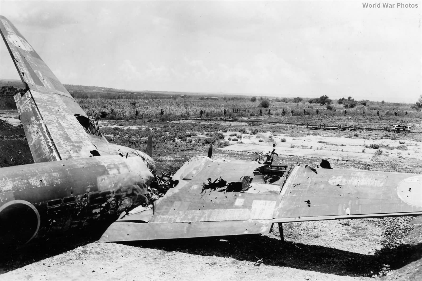 G4M Betty on a Tinian airfield in July 1944