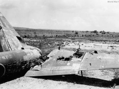 G4M Betty on a Tinian airfield in July 1944
