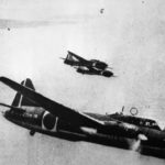 Mitsubishi G4M Betty bombers in flight