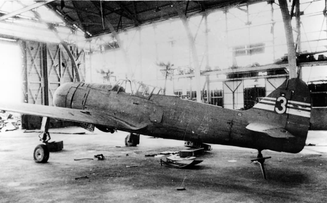 Ki-100 II prototype at Kawasaki Kagamigahara plant 1945
