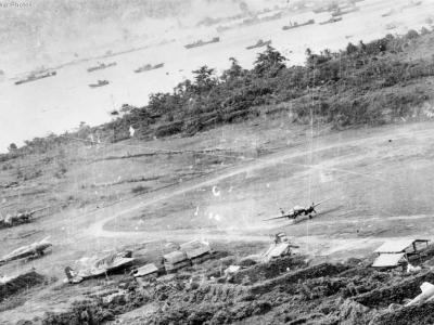 J1N1 of the 251st Kokutai and Ki-21 bombers Rabaul 2 November 1943