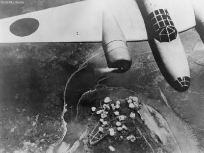 Mitsubishi Ki-21 over Chongqing 14 September 1940