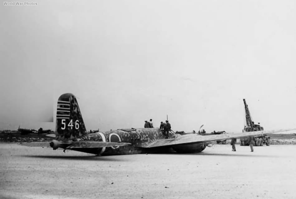 Ki-21-II Otsu of 3rd Independent hikotai at Yontan Okinawa 25 May 1945