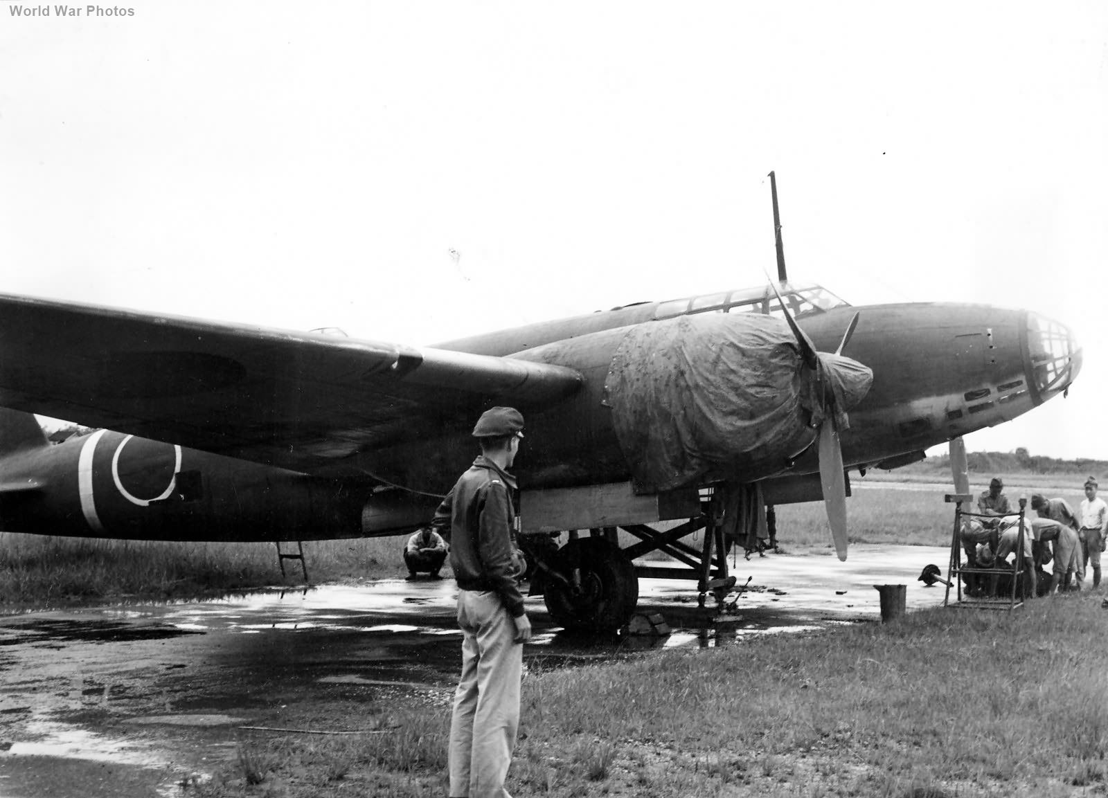 Ki-21-II Sally at Hanoi Airfield September 1945