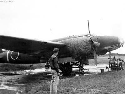 Ki-21-II Sally at Hanoi Airfield September 1945