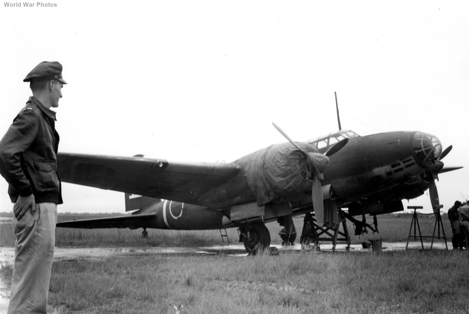 Ki-21 at Hanoi, Vietnam on September 7, 1945