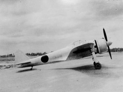 Captured Ki-43 Hayabusa at Eagle Farm 1944 1