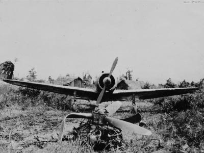 Captured Ki-43 I at Lae New Guinea 15 September 1943 3